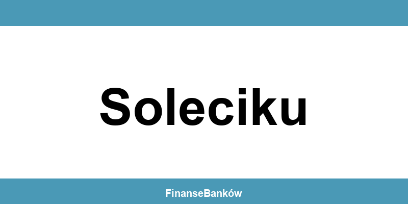 Kontakt – bankomat i wpłatomat Euronet w Soleciku