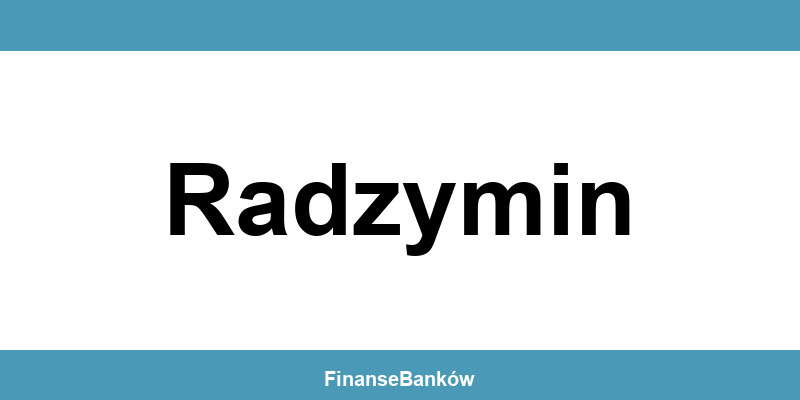 Kontakt – bankomat i wpłatomat Euronet w Radzymin