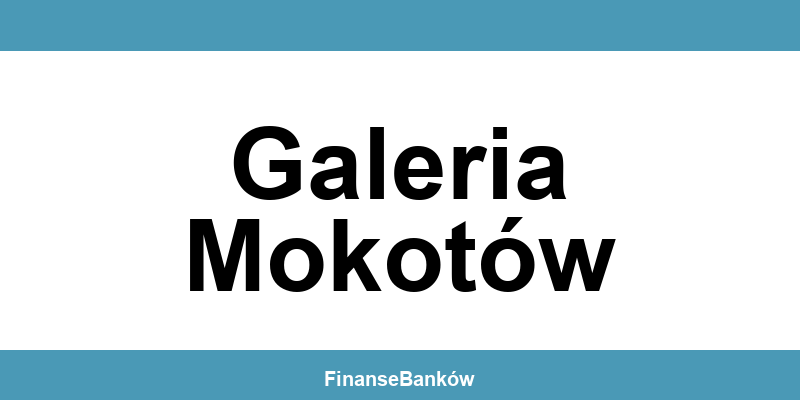 Kontakt – bankomat i wpłatomat Euronet w Galeria Mokotów