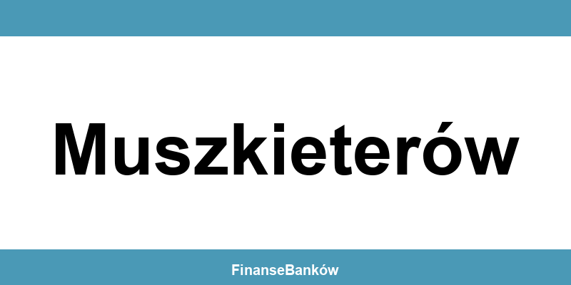 Kontakt – bankomat i wpłatomat Euronet w Muszkieterów