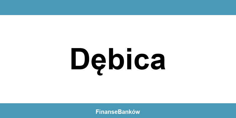 Kontakt – bankomat i wpłatomat Euronet w Dębica