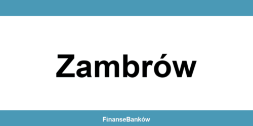Kontakt – bankomat i wpłatomat Euronet w Zambrów